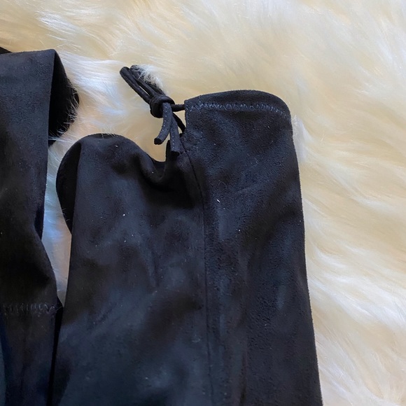 Suede like over the knee boots - Picture 2 of 6